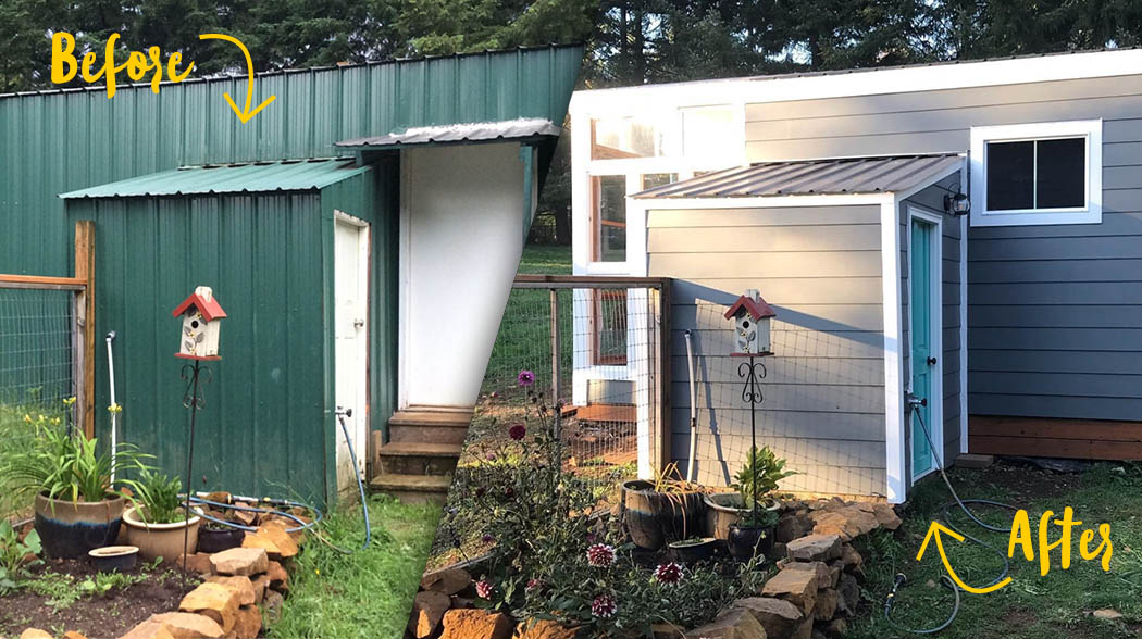 Built a greenhouse