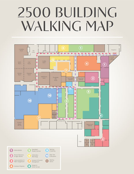 BeWell Walking Map