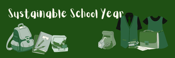Start the school year off with sustainability in mind!