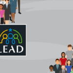 decorative image with LEAD logo
